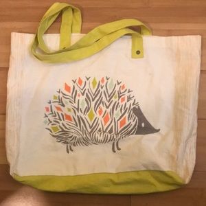 Hedgehog tote bag